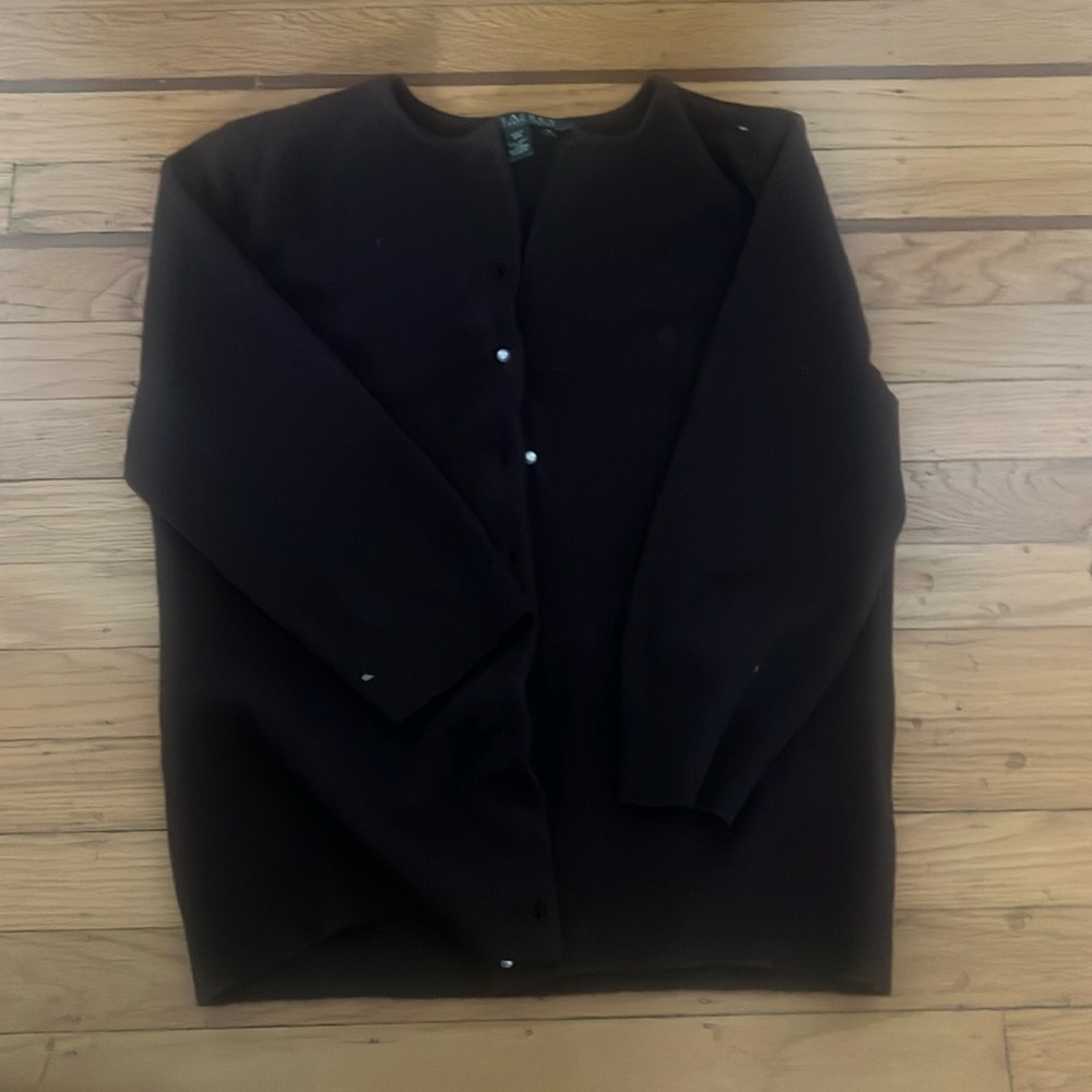 Vintage Wool Cashmere Lauren Ralph Lauren Cardigan